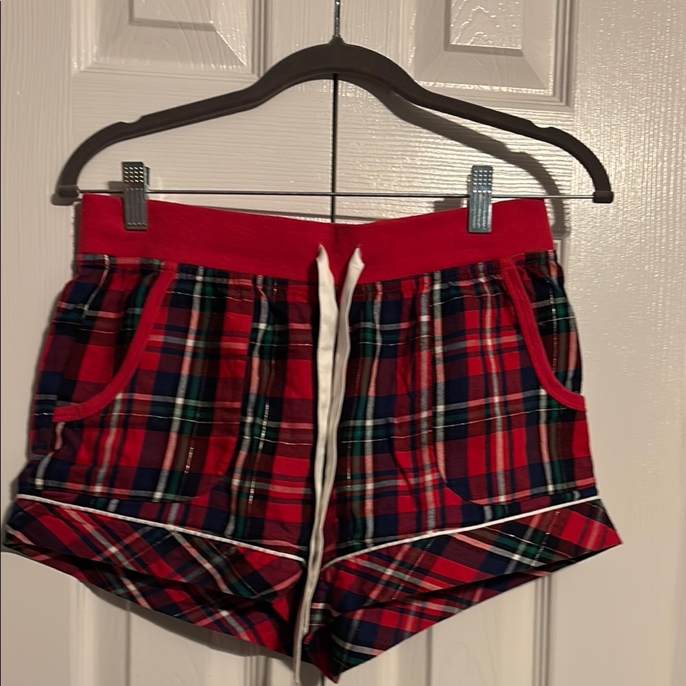 Victoria's Secret Red Plaid Women's Shorts size XS